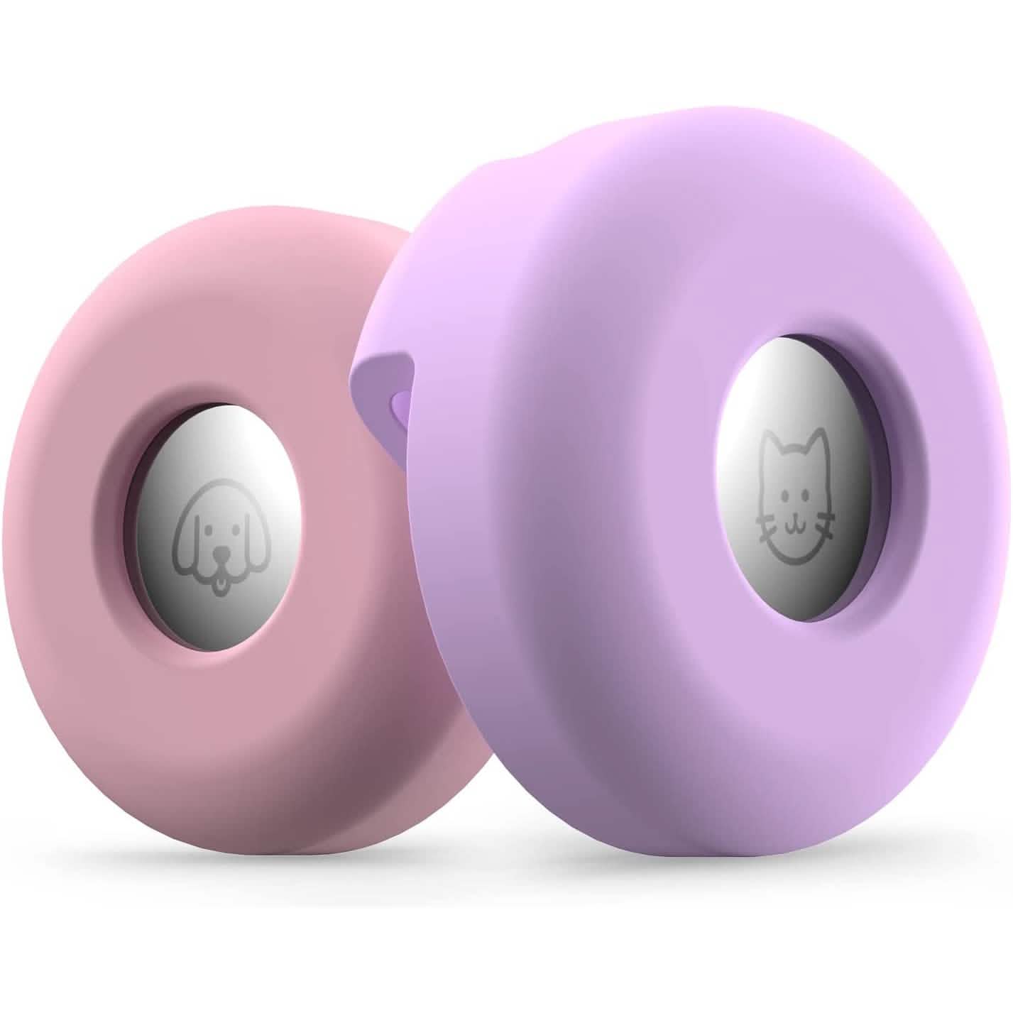 2-Pack: Air Tag Dog Collar Holder