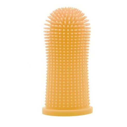 5-Pieces: Super Soft Pet Finger Toothbrush Teeth Cleaning Silicone Tooth Brush