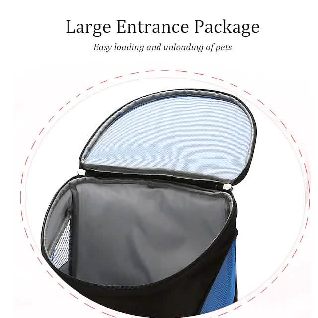 Dog Cat Pets Carrier Bag Travel Backpack