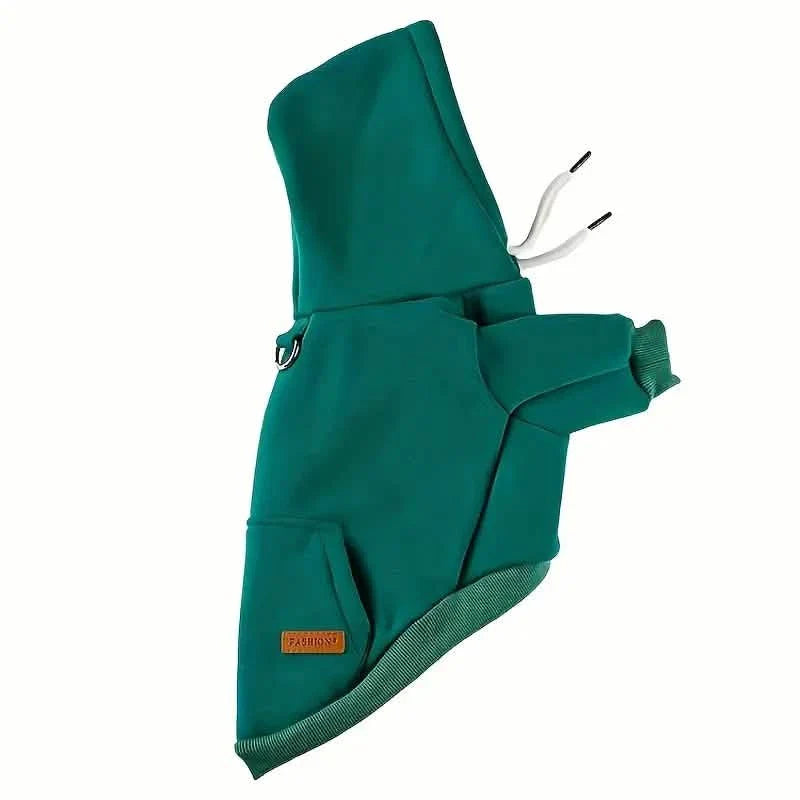 Pet Sweatshirt Hoodie With Pocket in the Back for Small Dogs