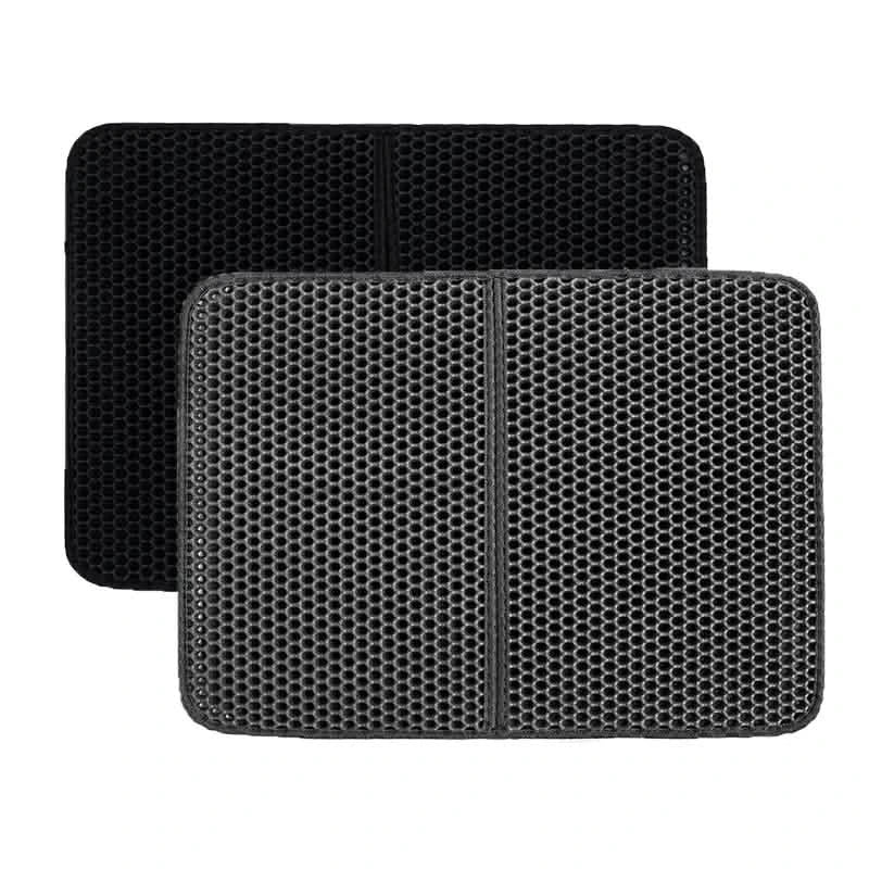 Waterproof EVA Double Layer Cat Litter Trapping Pet Litter Box Mat Clean Pad